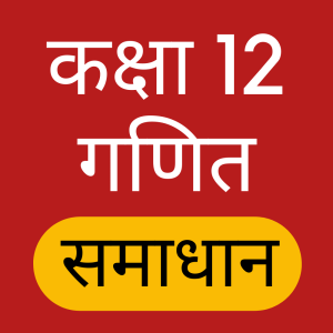 Class 12 Maths Solution Hindi App